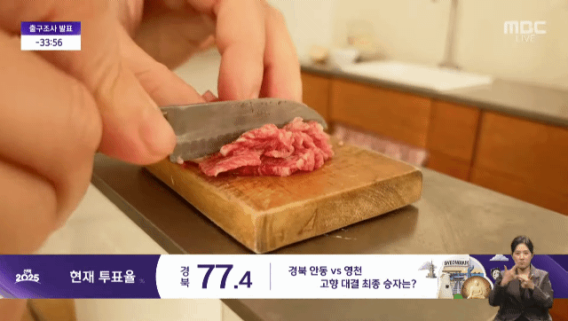 현재 감다살이라는 개표방송 음식 미니어처.JPG | 인스티즈