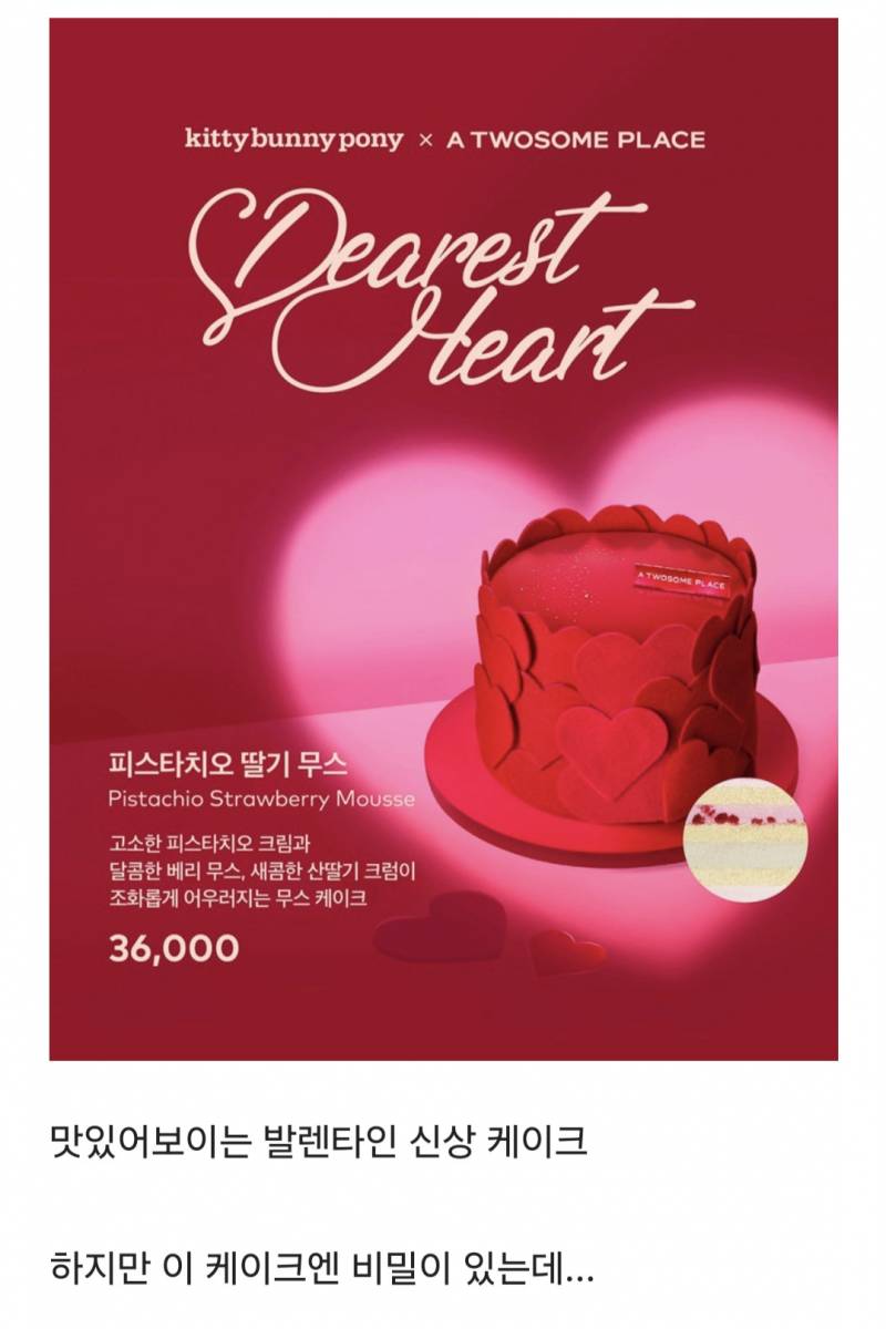 현재 초비상걸렸다는 투썸 케이크 상황.JPG