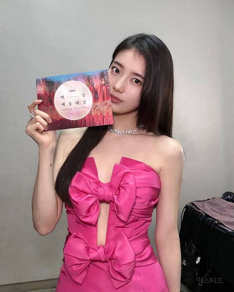 백상예술대상에서만 드레스 무려 21벌 입었다는 수지 드레스 모음 (데이터주의) | 인스티즈