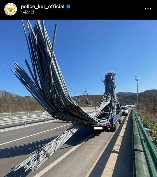 단속에 걸린 과적차량 | 인스티즈