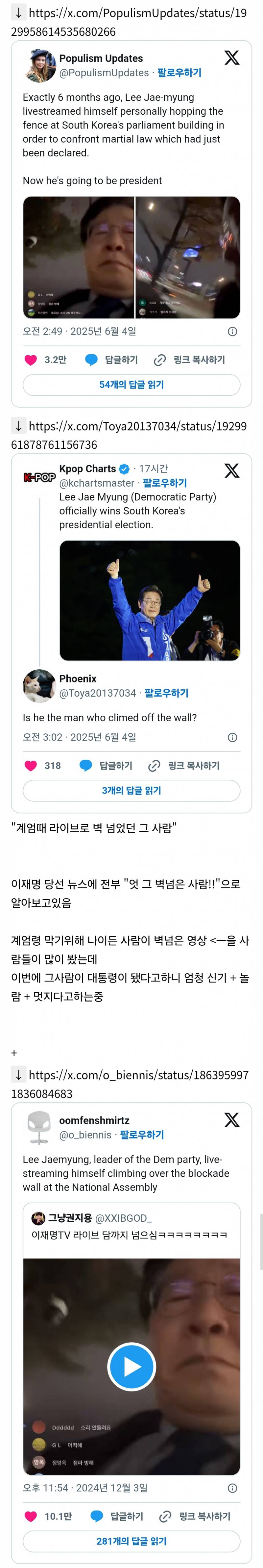 외국에서 보는 새 대통령 이미지...