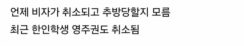 불안해서 SNS도 못한다는 미국 유학생들 | 인스티즈